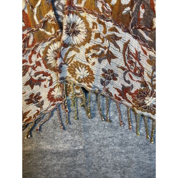 Soft Surrounding VISCOSE/ WOOL Asymmetrical Cardigan Sz SMALL- MEDIUM BOHO - Picture 8 of 10